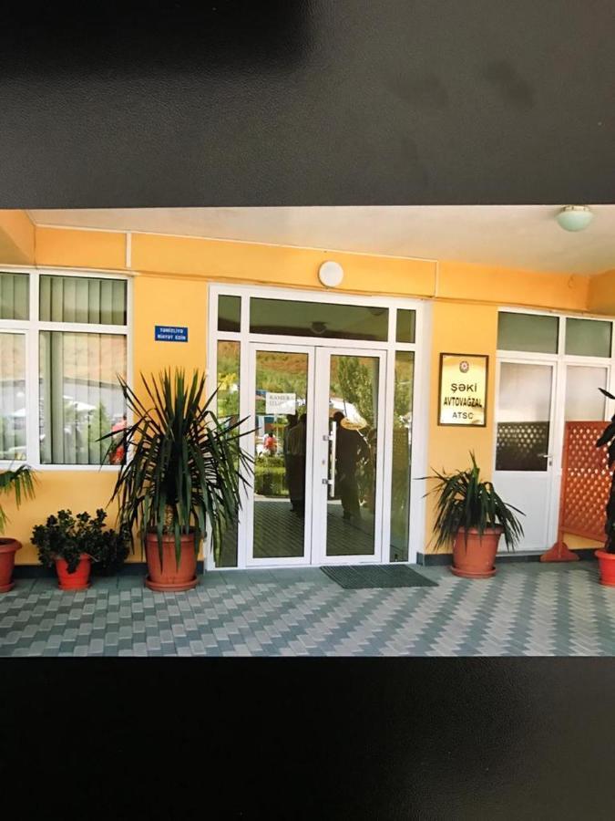 Sheki Avtovagzal Motel Eksteriør bilde
